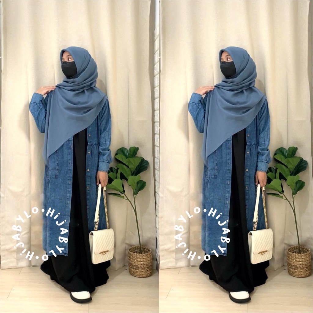 TUNIK LONG DENIM BY ARUNA OUTFIT