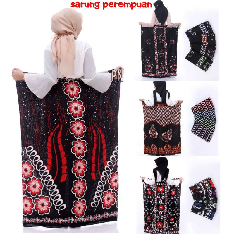 Sarung perempuan/sarung cewek/ sarung mbak santri/ sarung wanita