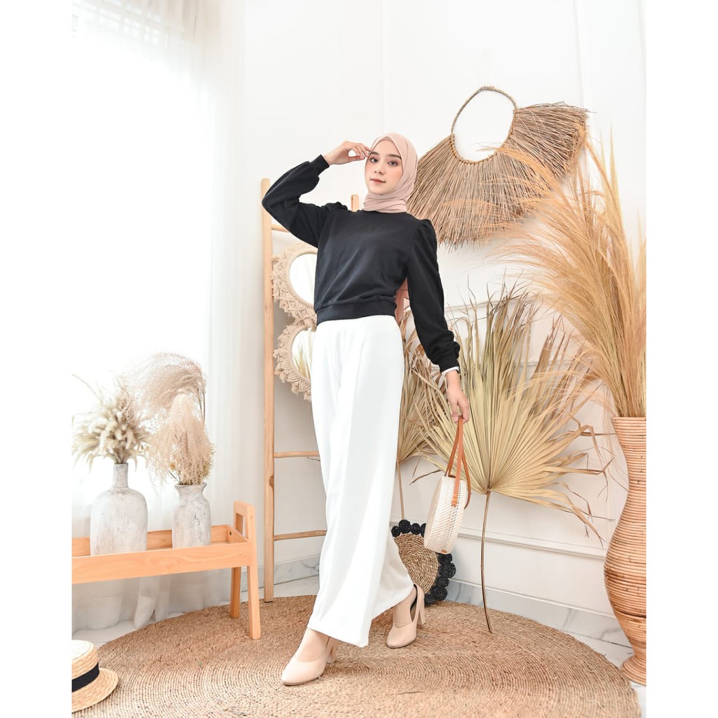 Koleksi Cealana Wanita Kulot Be Scuba Hw Bahan Scuba Murah Terbaru