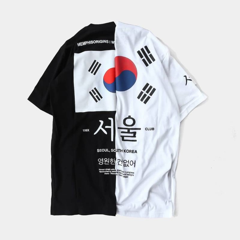 Kaos Tshirt Distro Memphis Origins Korea - Kaos pria wanita Keren  - kaos lengan pendek memphis