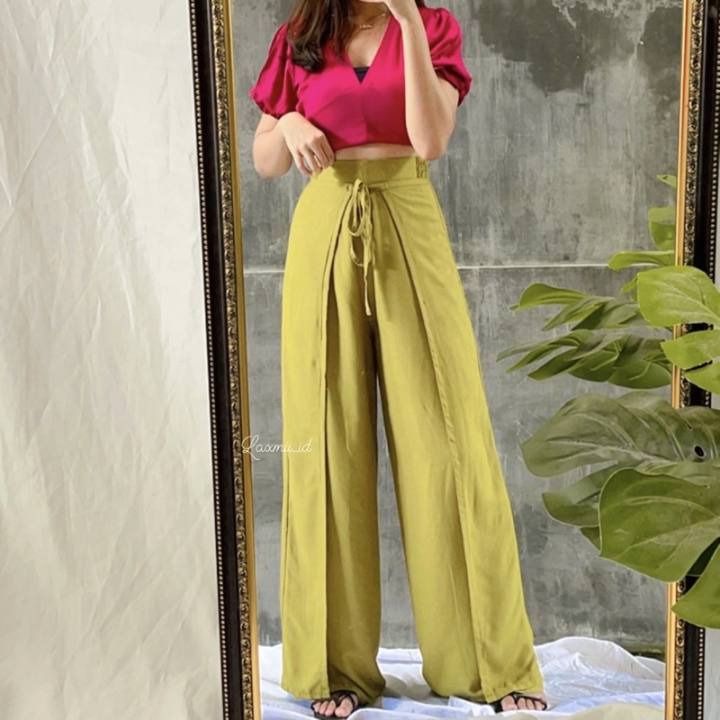 Flowy Pants // Celana Kulot Rayon Highwaist