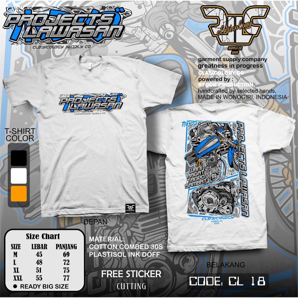 kaos gl 100 kaos cb klasik kaos honda cb honda squad honda gank kaos clasicology CL18