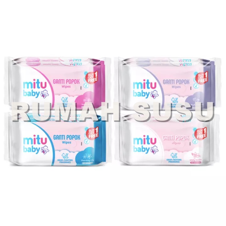Mitu Tissue Basah Baby 50'S (Buy 1 get 1)