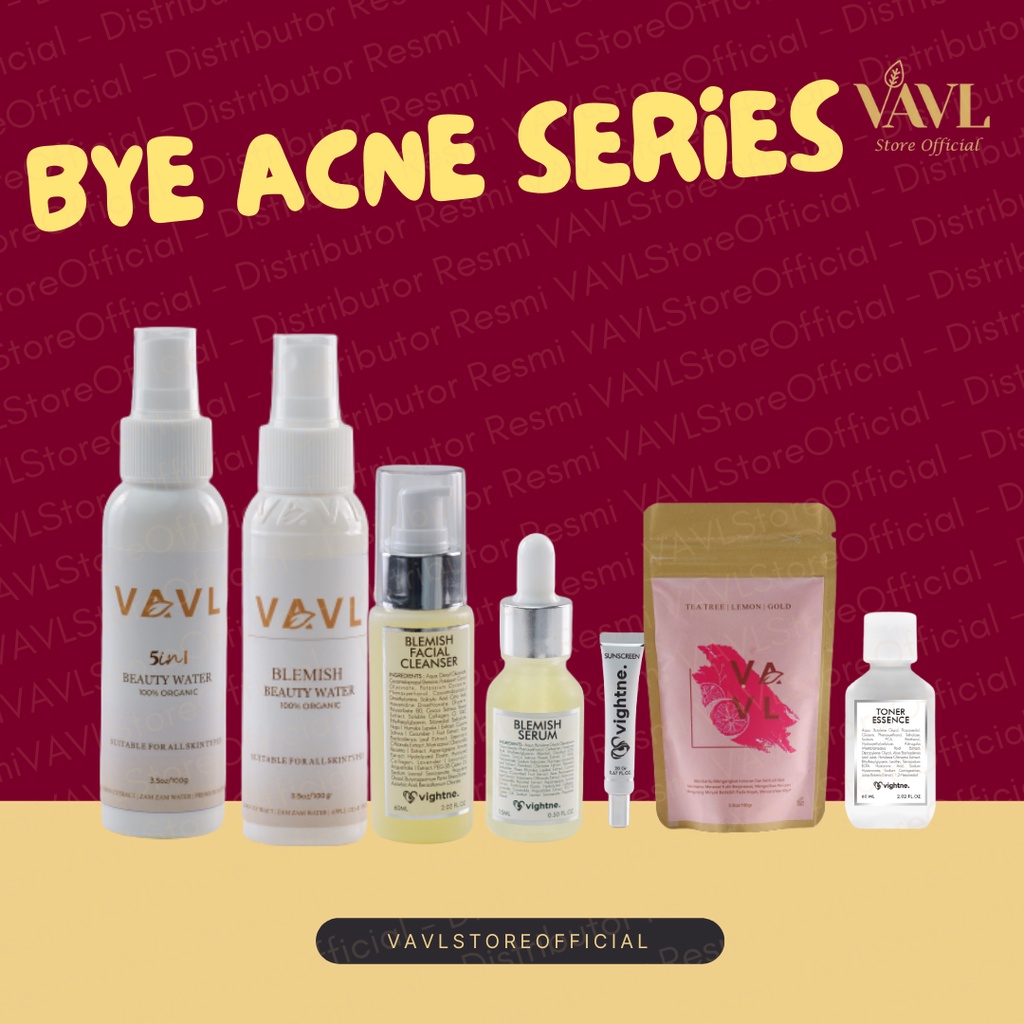 [READY] BYE ACNE PACKAGE - VAVL VIGHTNE BY VIRGINY VALENTINE (Vivalentine)