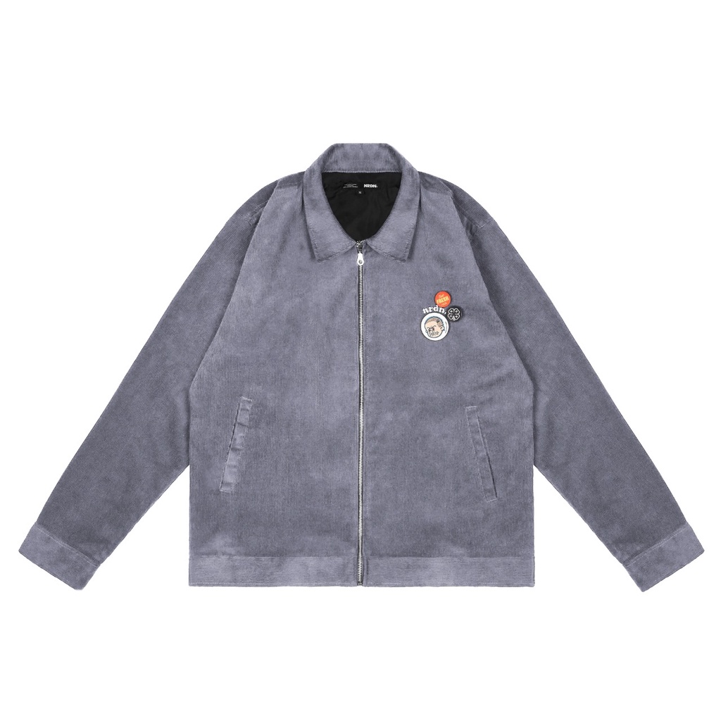 NRDN Clothing Jaket TRUCKER JACKET CORD GREY