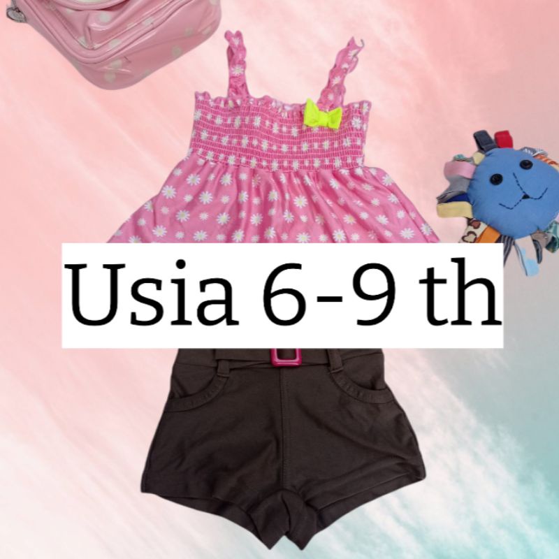 nayska preloved thrift baju renang anak perempuan usia 6-9 th