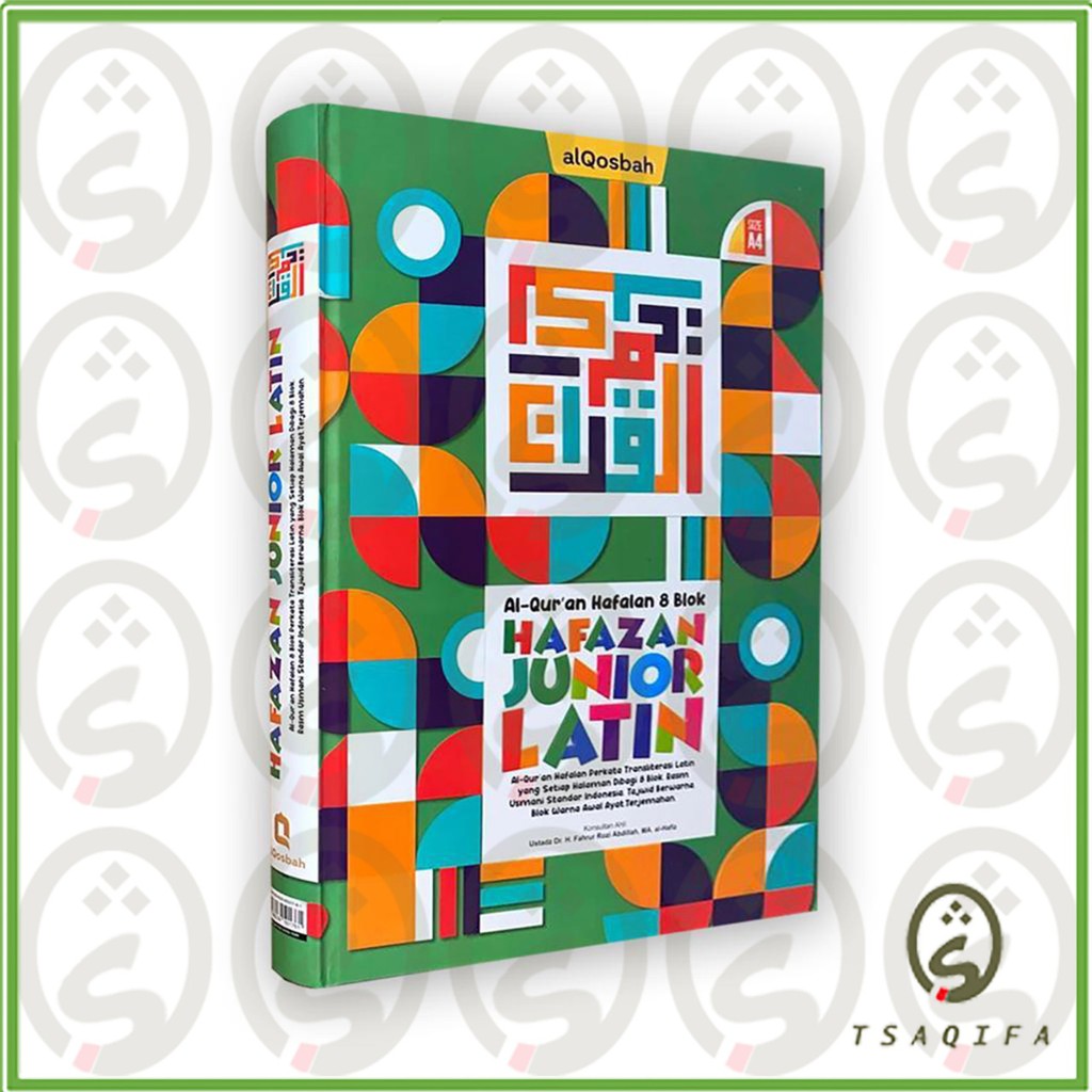 HAFAZAN PERKATA JUNIOR LATIN A4 | AL- QUR'AN HAFALAN 8 BLOK (ALQOSBAH) 100% ORI