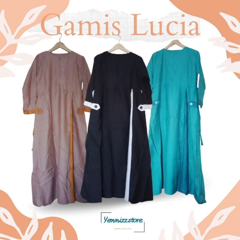 Gamis Lucia - Pakaian muslimah murah - Long Dress