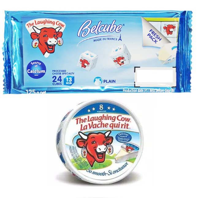Keju Belcube Plain Cheese Spread Belcubes Bayi Mpasi
