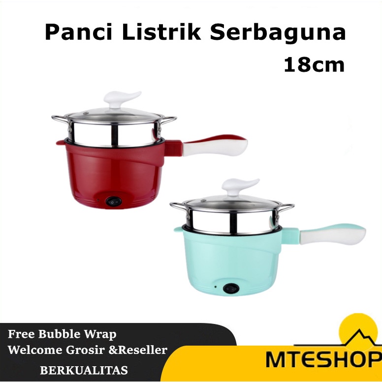 Multifungsi electric fry pan / Panci Listrik lapisan keramik 18CM