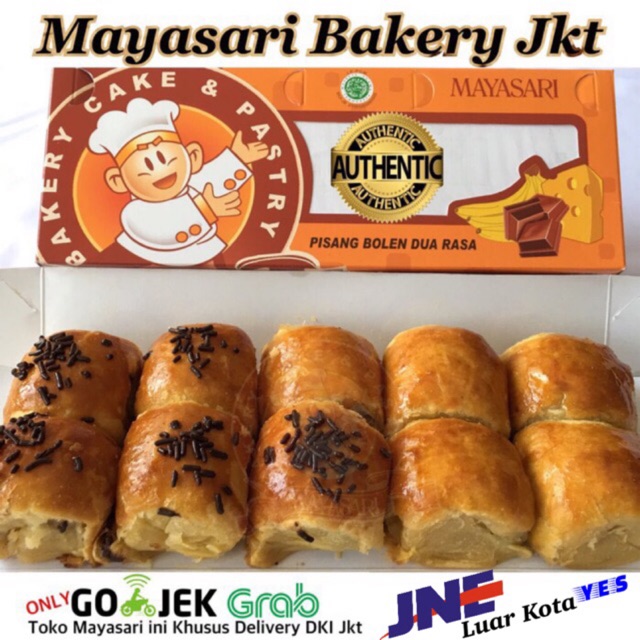 Mayasari Bolen 2 Rasa Keju Coklat (Bolen Molen Bandung)