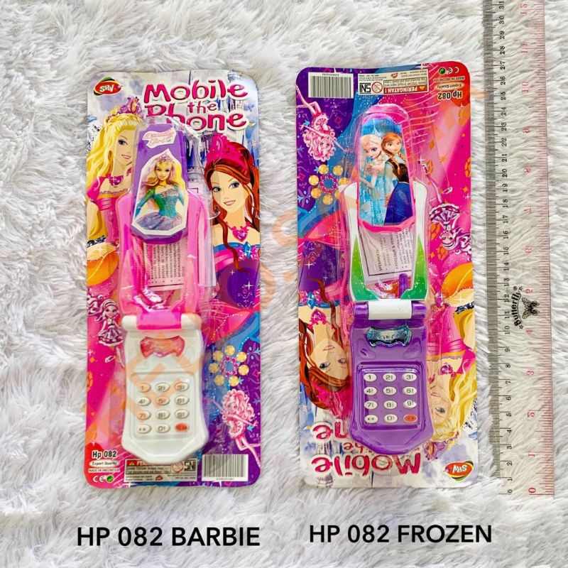 MAINAN HP LIPAT BENIGN GIRL FROZEN MOBILE PHONE HANDPHONE 081 082