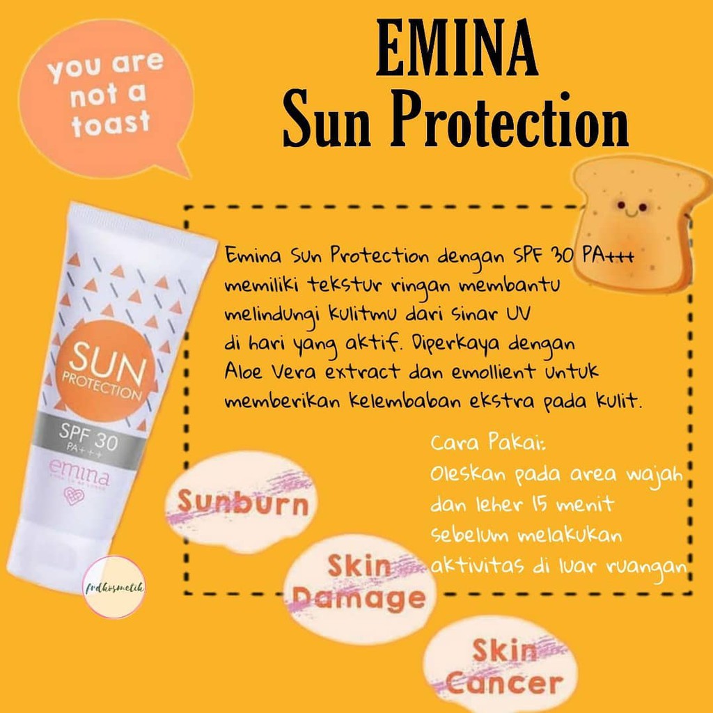 Kandungan on sale sunscreen emina