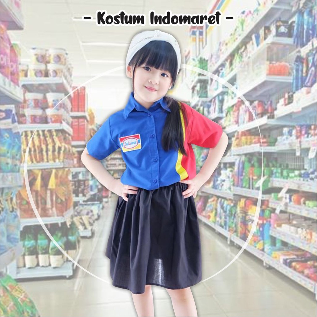 KOSTUM INDOMARET ANAK DRESS MURAH 1-5 TAHUN