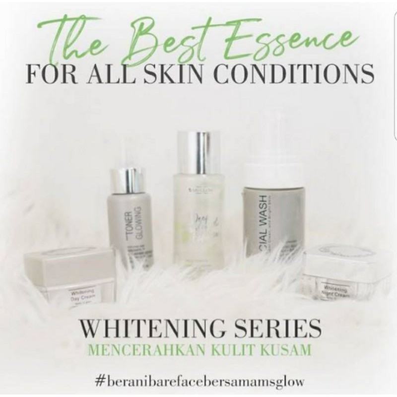 PAKET WHITENING MS GLOW + ESSENCE MS GLOW DEEP TREATMENT EASENCE MS GLOW