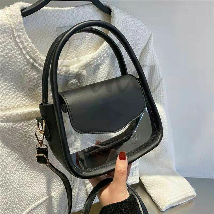 TGS - Tas Selempang Mini Wanita Rosy Mika / Sling Bag Wanita Rosy Mika / Tas Wanita Transparan Korea Style Murah
