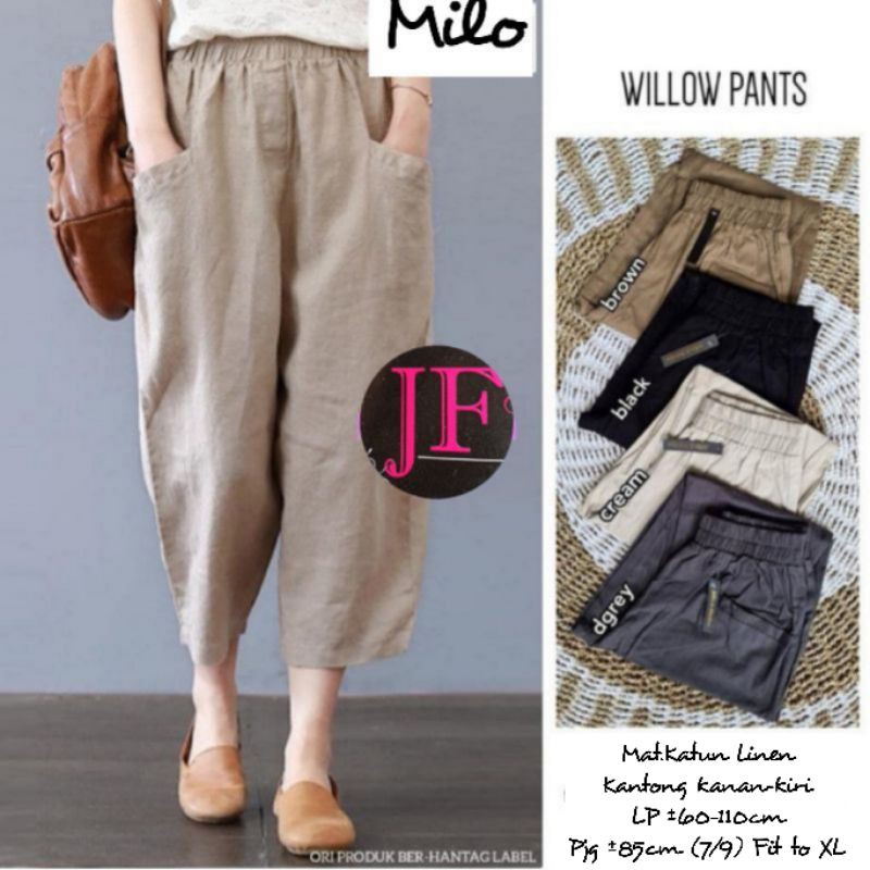 Kulot LINEN 7/9 (DIATAS MATA KAKI) @40K min 6pcs