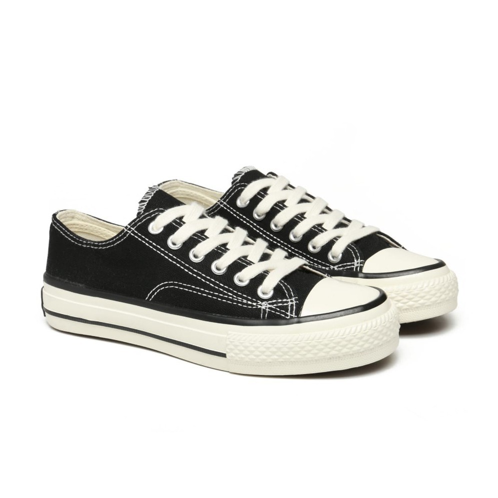 PVN Jisung Sepatu Sneakers Wanita Sport Shoes White 029 Bukan Converse