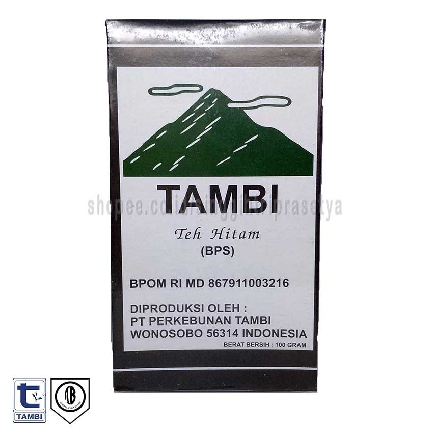 Teh Hitam Teh Tambi BPS / Black Tea Cap Gunung 100 g
