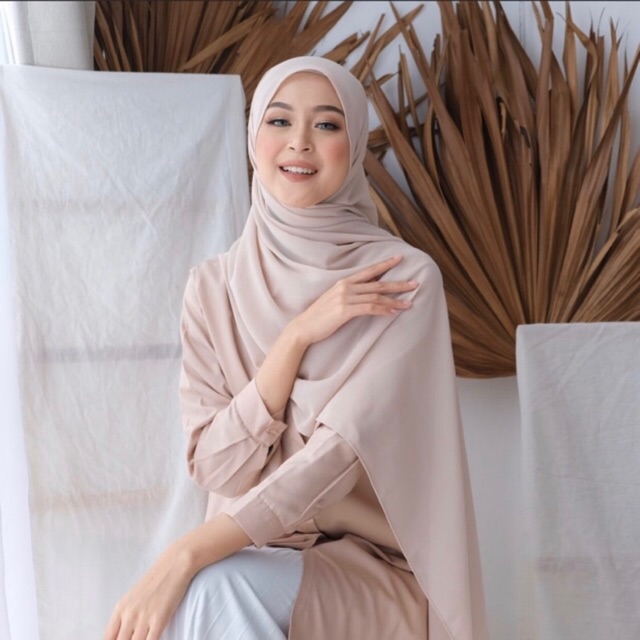 Pashmina CERUTY JAHIT TEPI 75x180cm,JILBAB PASHMINA CERUTY BABYDOLL PREMIUM