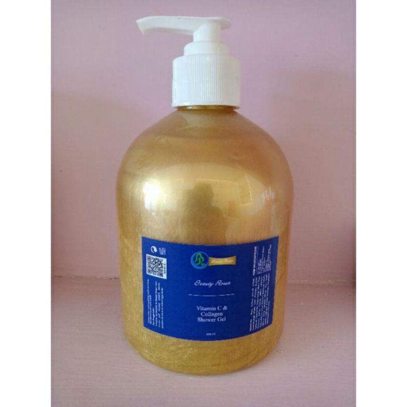VITAMIN C & COLLAGEN SHOWER GEL BEAUTY ROSSA ORIGINAL | SABUN MANDI GOLD | BODY WASH