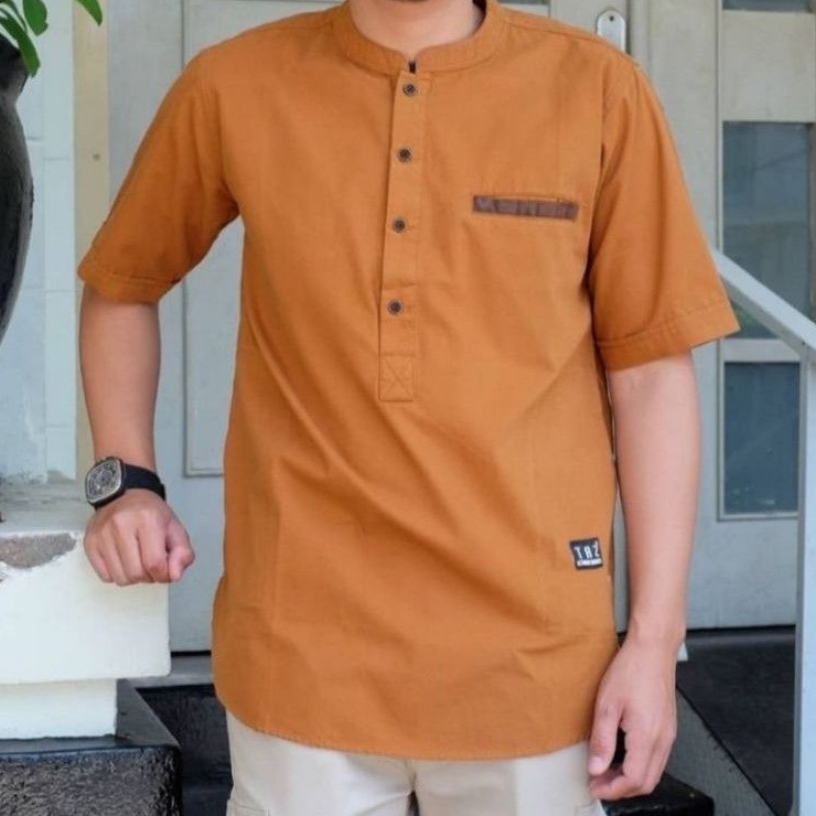 Koko kurta lengan pendek bahan toyobo fodu premium ORIGINAL ALFATIH