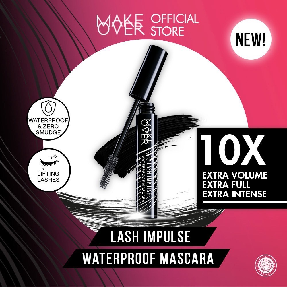 MAKEOVER Lash Impulse Waterproof Mascara