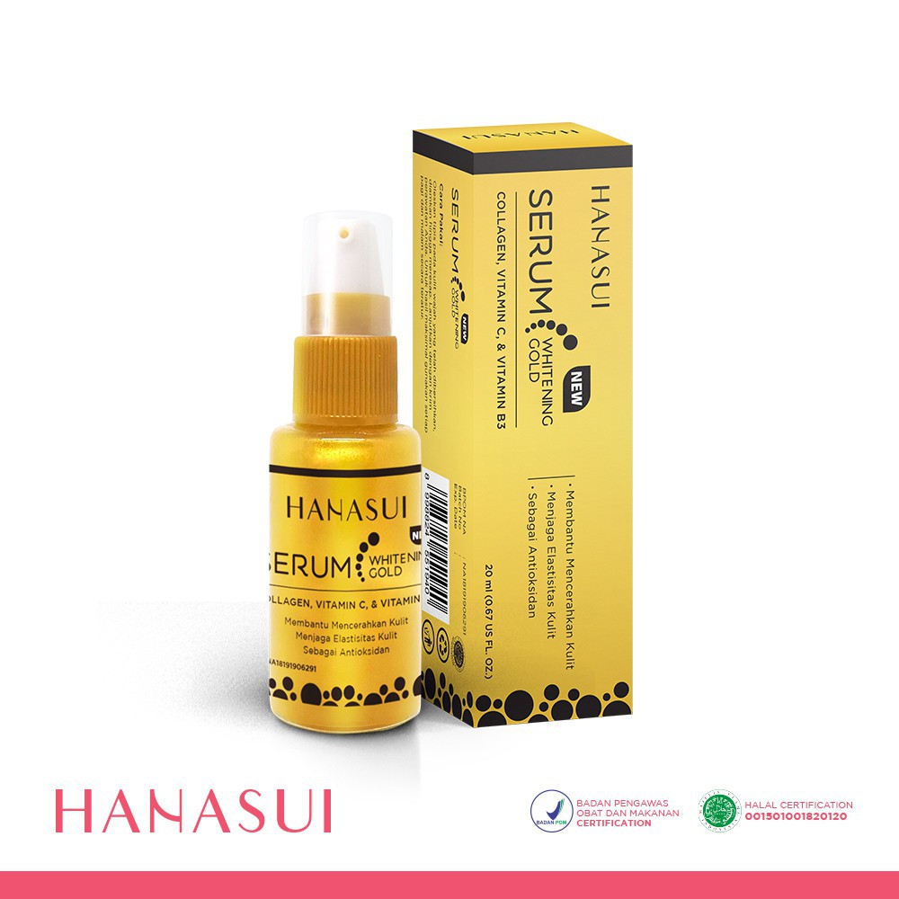 HANASUI  Serum Whitening Gold