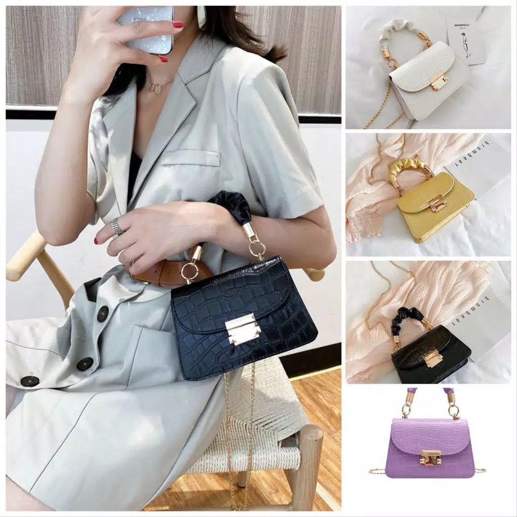Tas Selempang Simple Elegan Casual Kecil/Tas Bahu Wanita Terbaru Casual Fashion Wanita Import Murah