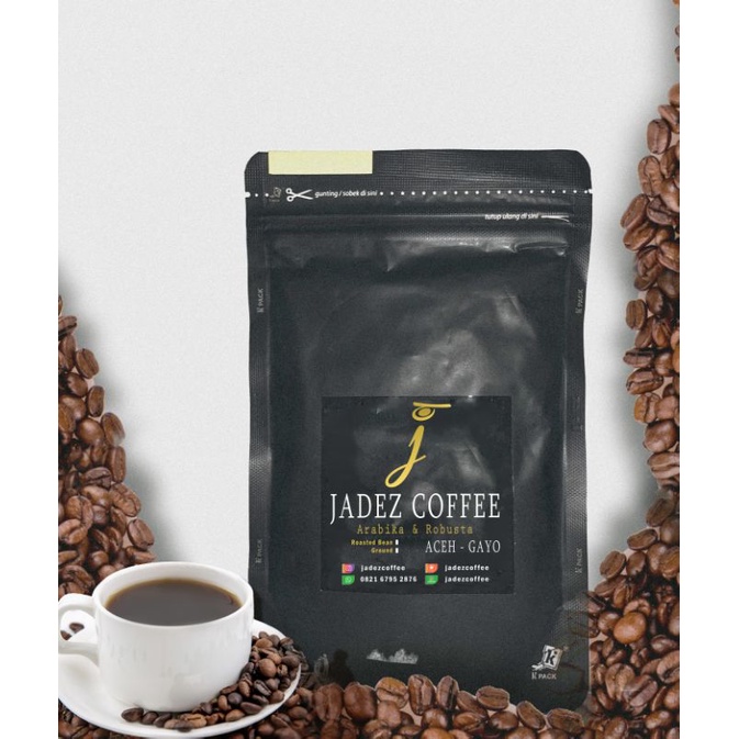 Asli Kopi Arabika Aceh Gayo Peaberry Biji/Bubuk