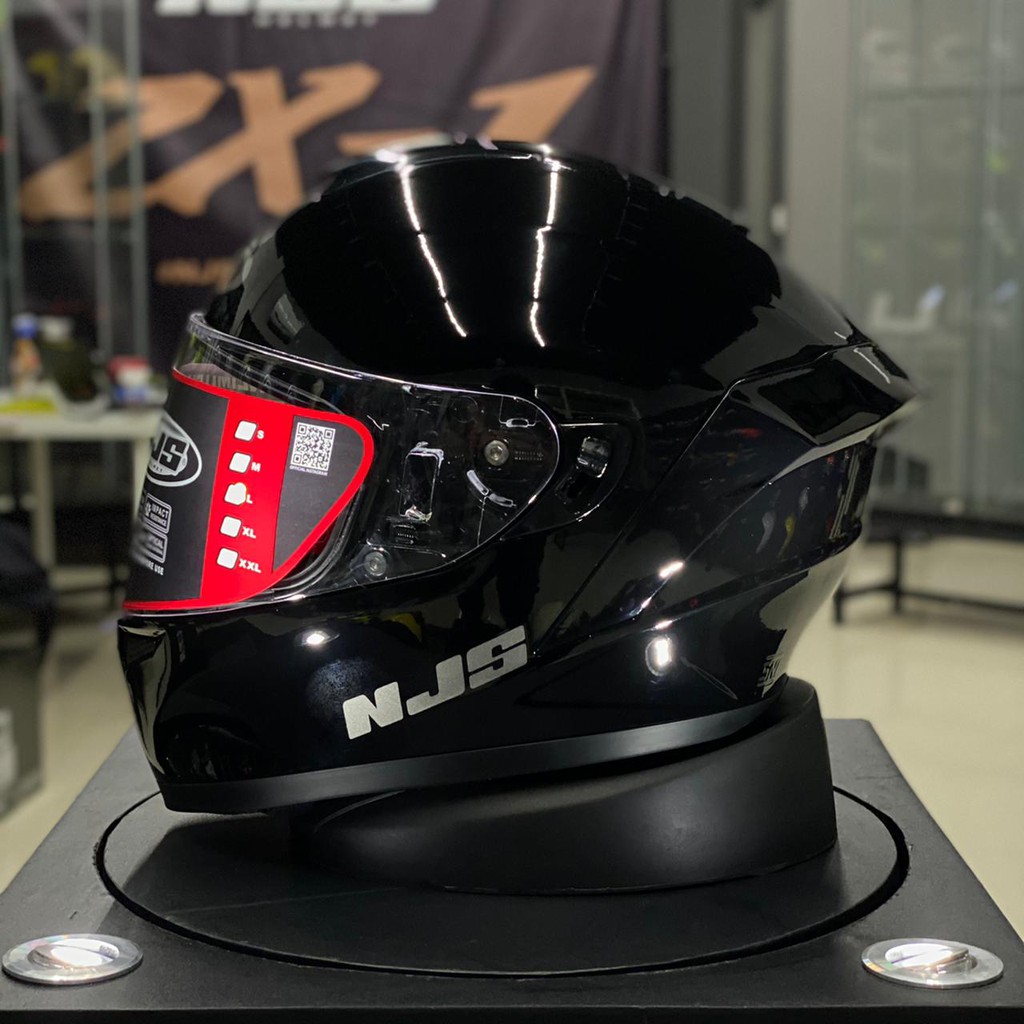 NJS ZX-1 Solid Helm Fullface
