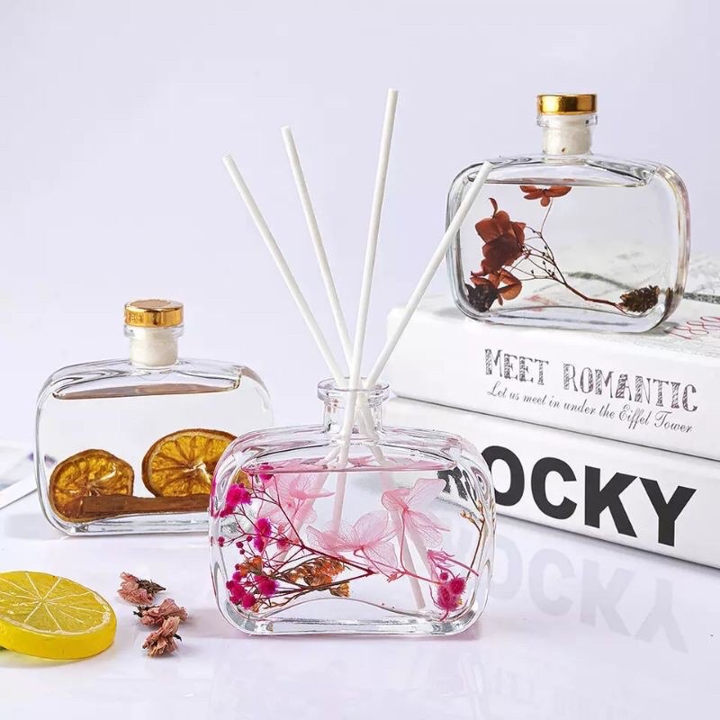 REED DIFFUSER AROMATERAPI RATTAN 50ml STICK BUNGA Taffware HUMI REED DIFFUSER RATTAN STICK