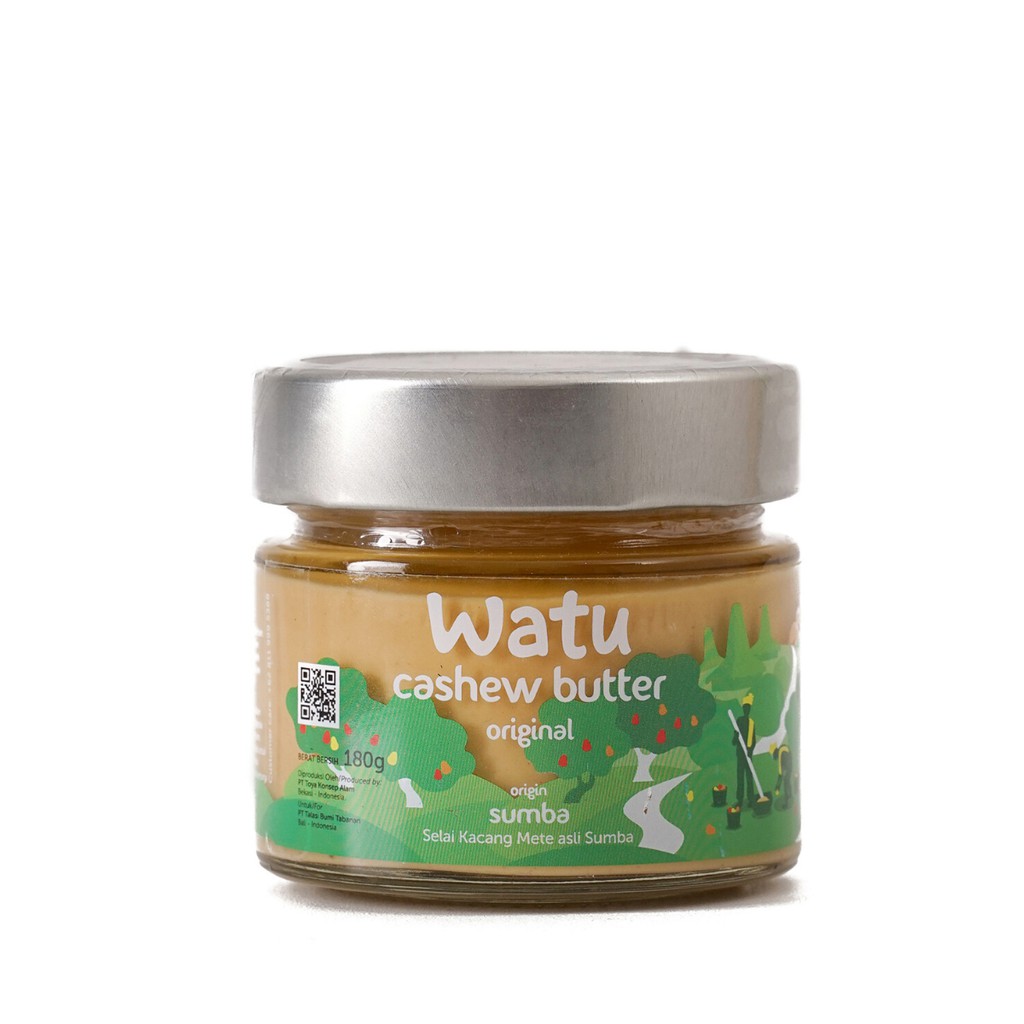 Watu Cashew Nuts Butter 180gr - Sumba