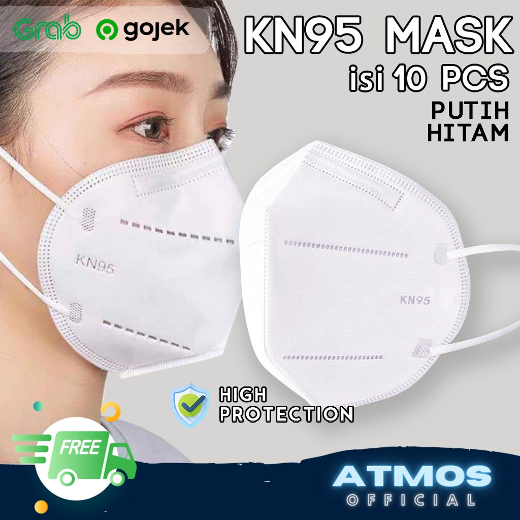 Masker KN95 isi 10 pcs - Disposable Mask High Protection