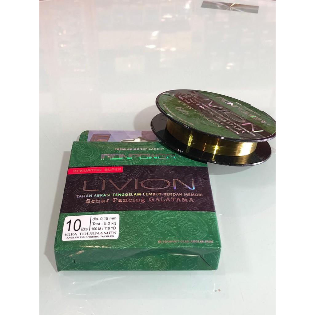 Senar iron power livion 100m