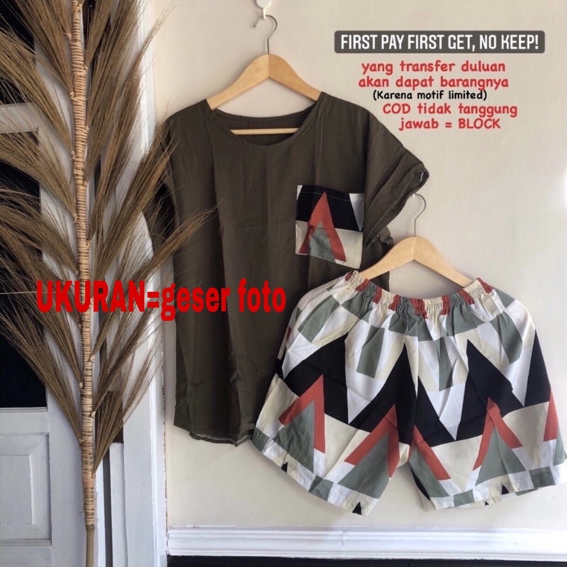 homewear / Piyama dewasa / Baju tidur rayon / babydoll rayon / piyama rayon / set piyama motif
