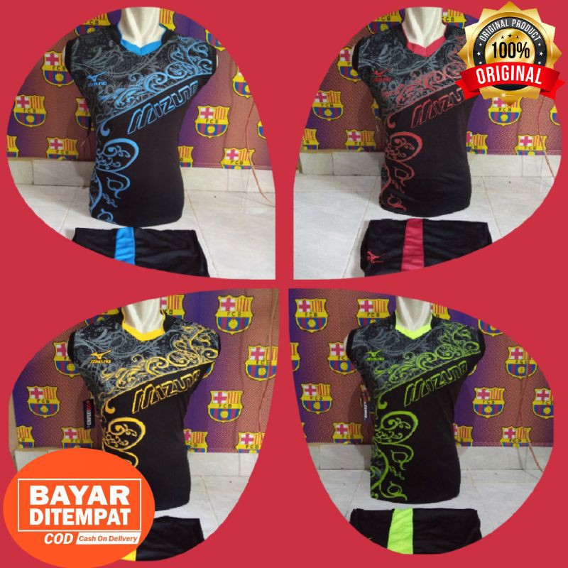 kaos olahraga singlet motif stelan