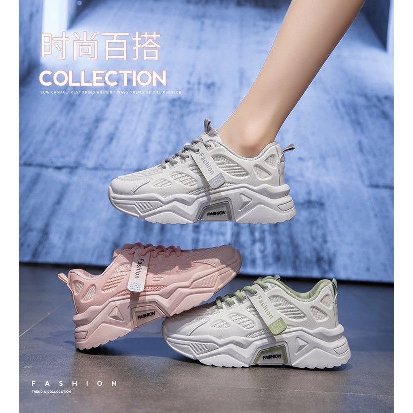 Importir.Fashion Sepatu Sneakers Wanita Korea Fashion Import Sport Shoes Casual Original - 0089