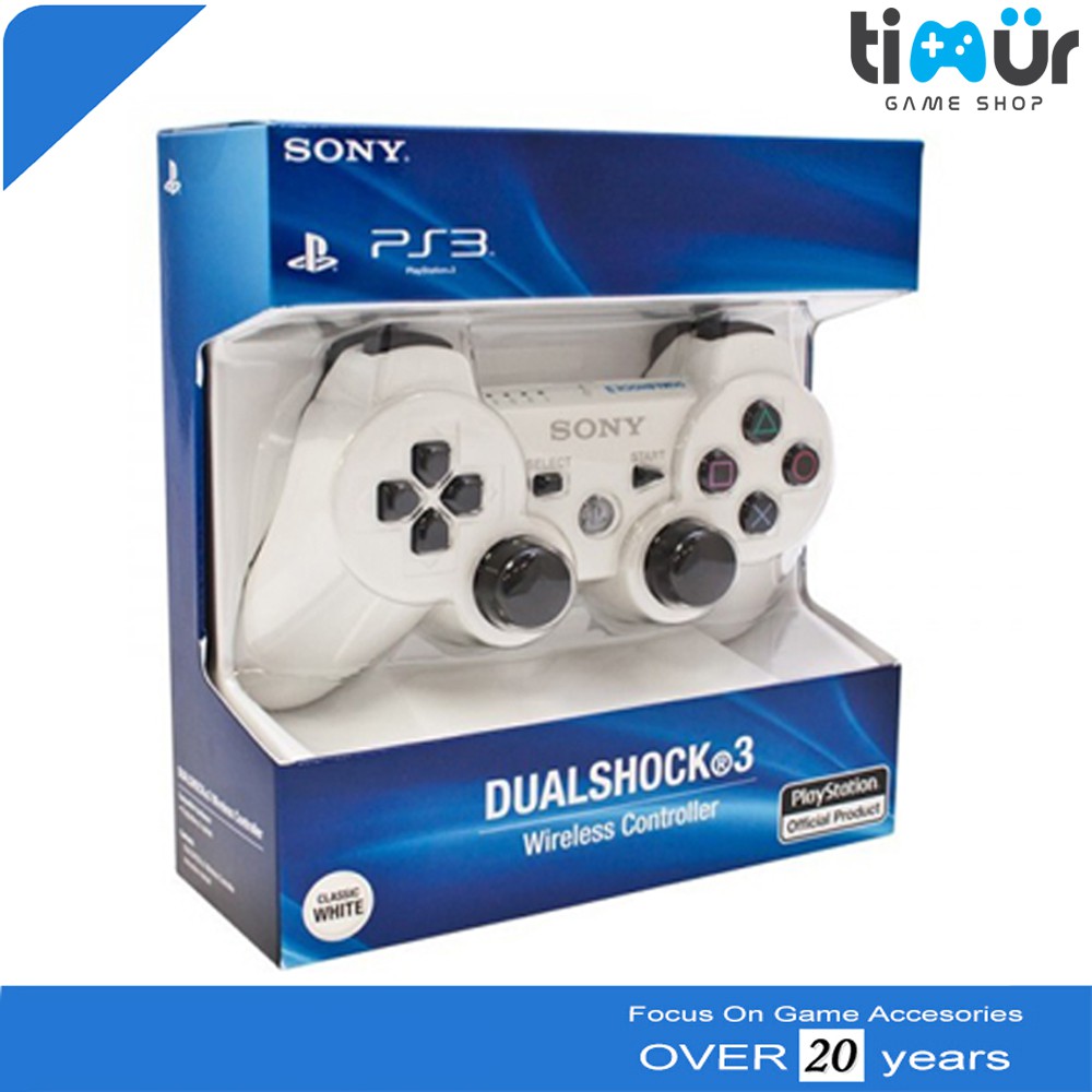 Stik Stick PS3 Wireless Original Ori Pabrik Warna Putih