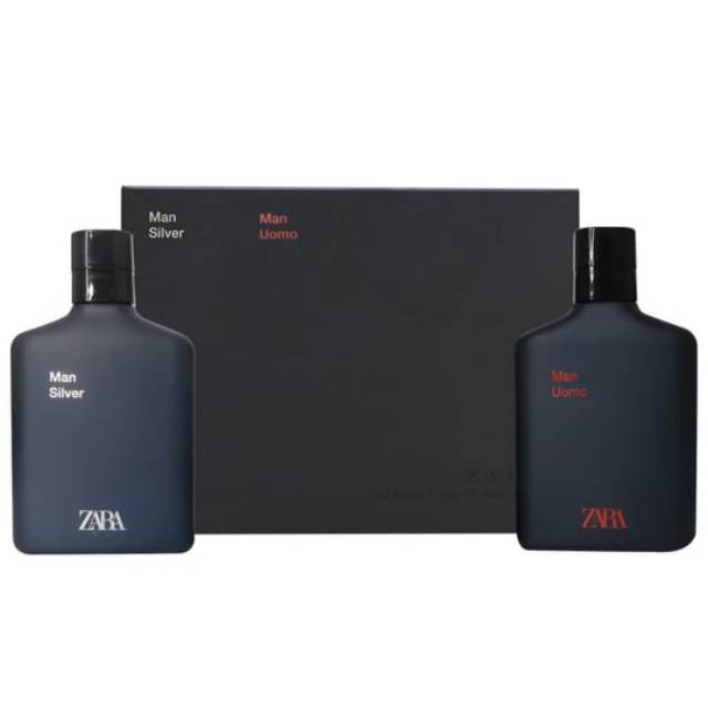 Parfum Original Zara Man Silver + Zara Uomo 100 ml - Parfum Pria