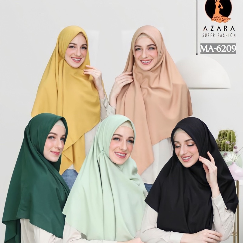 Segiempat Oskara Syari AZARA / hijab Voal Jumbo 130x130cm