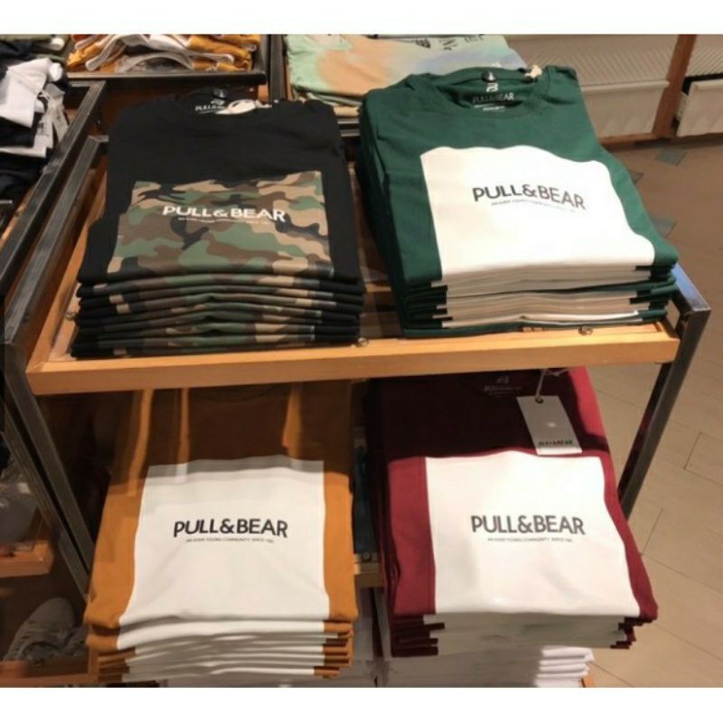 kaos original kaos pull & bear t-shirt pull & bear kaos t-shirt pull & bear kaos pull bear