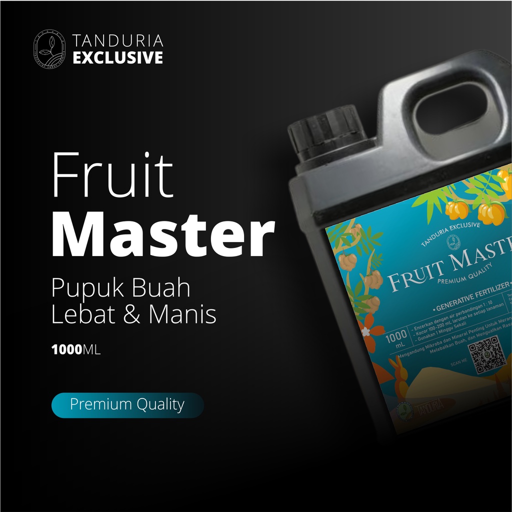 Tanduria - Fruit Master 1000 ml Pupuk Organik Cair Buah Generatif