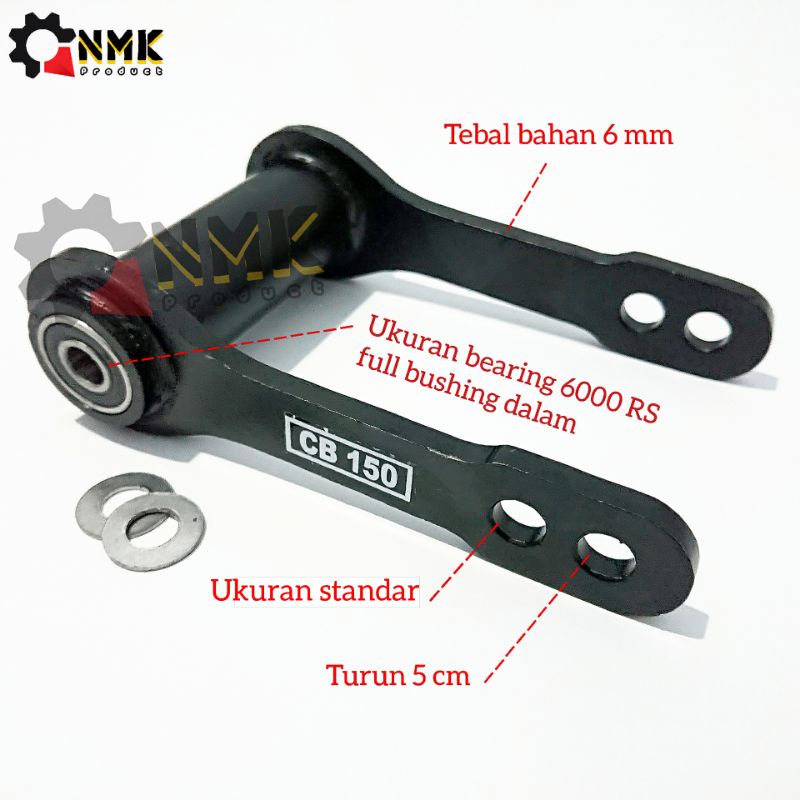 Lowering Kit Honda Cb150r Old New Streetfire Verza Pemendek Monoshock Shock Belakang Cb 150 R Cb150r