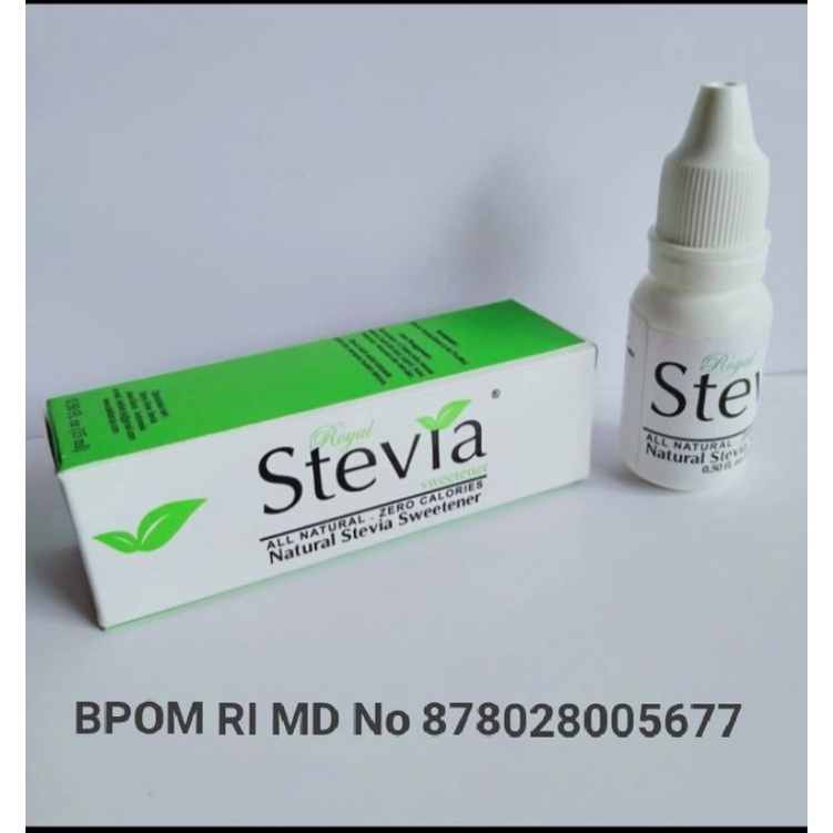Gula Cair Stevia Pemanis alami rendah kalori