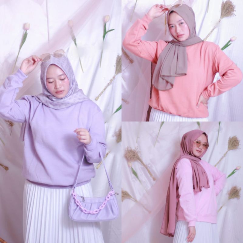 Basic sweater Warna Baby #BSW