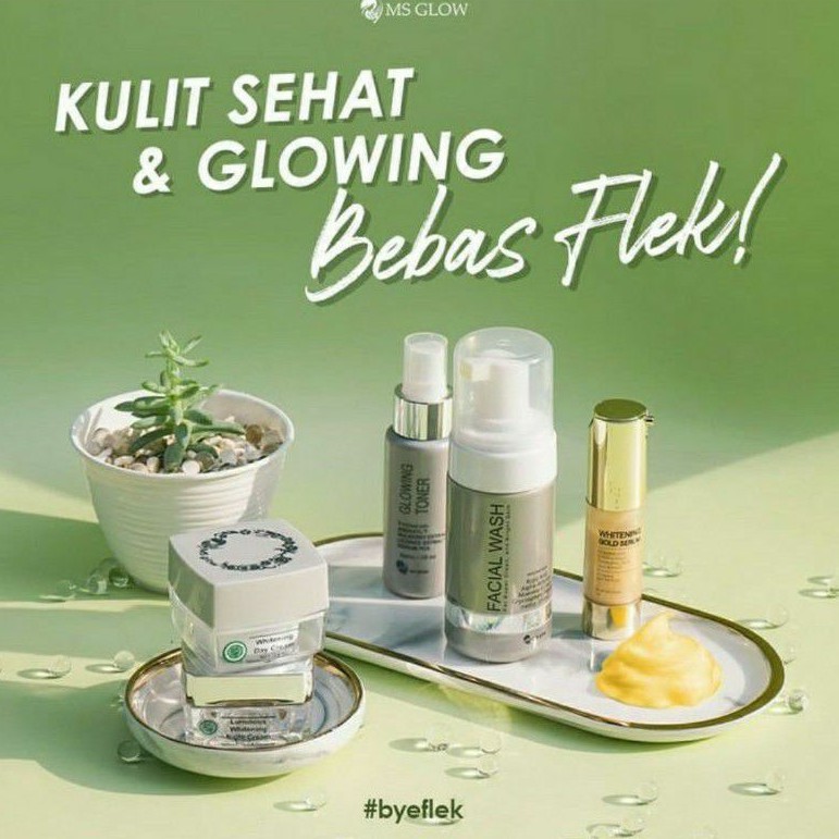 PAKET LUMINOUS MS GLOW + SERUM GOLD ORIGINAL LUMINOUS SERIES