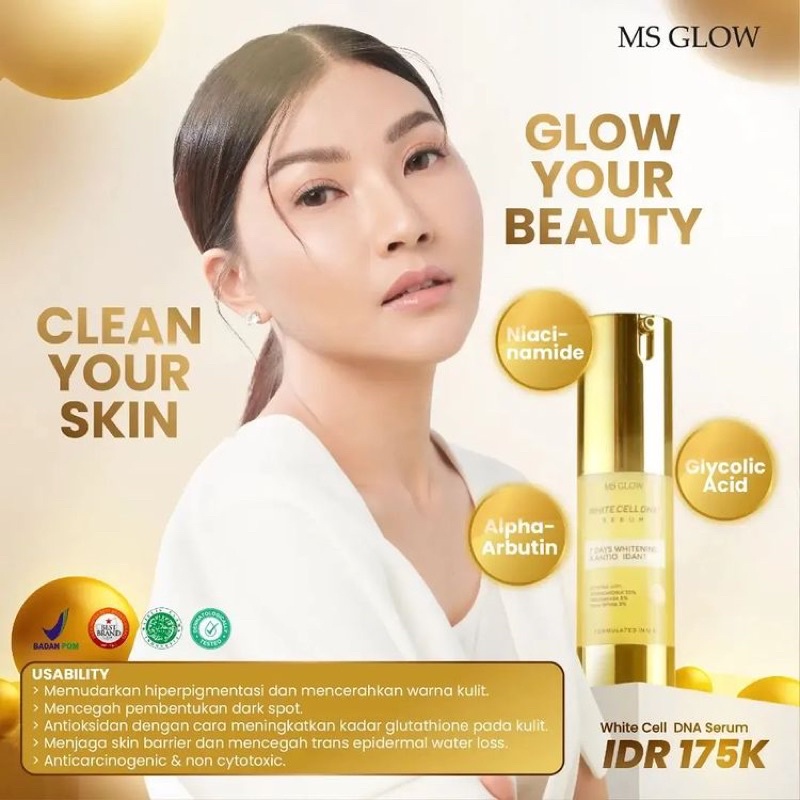 WHITE CELL DNA SERUM MS GLOW