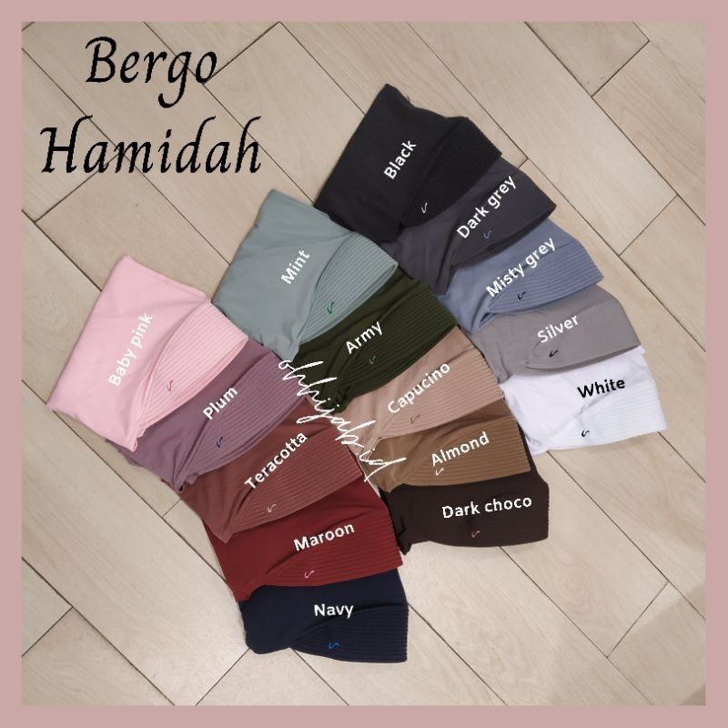 Bergo Hamidah / Hijab Instan