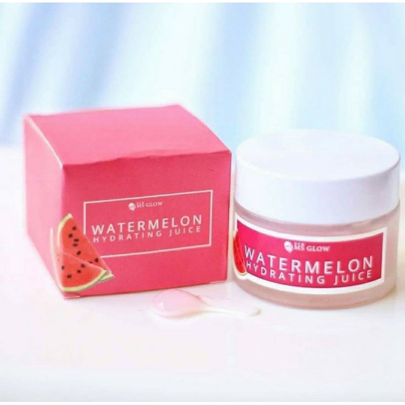 Water melon HYDRATING JUICE MOISTURIZER CREAM MS GLOW watermelon hydrating cream